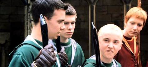 Slytherin Quidditch Team - Marcus Flint & Katie Bell Image (21344256) - Fanpop