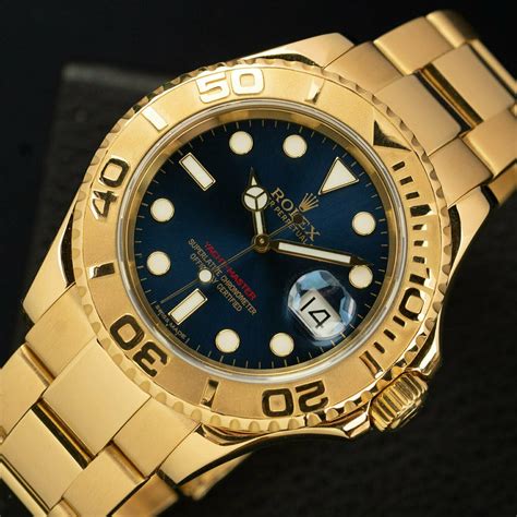 Rolex Yacht-Master 16628 'Blue' - Amsterdam Vintage Watches