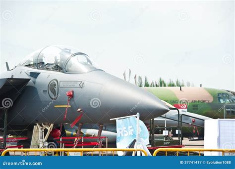 Singapore Air Force Planes at Singapore Airshow 2014 Editorial Photography - Image of ...