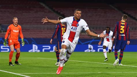 Kylian Mbappe, PSG put Messi, Barcelona on brink of UCL exit - Sports ...