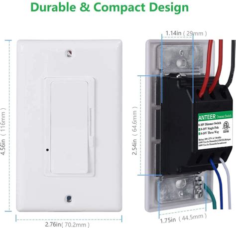 Dimmer Switch, 0-10V LED Dimmer Switch Single-Pole or 3-Way Low Voltag – Omni-Ray Lighting, Inc.