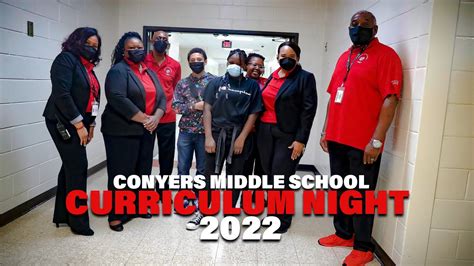 CONYERS MIDDLE SCHOOL CURRICULUM NIGHT 2022 - YouTube