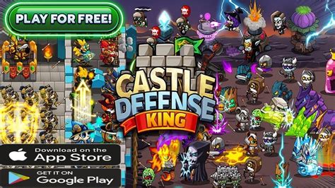 Castle defense king gameplay New Free Android/IOS Game for January 2020 - YouTube