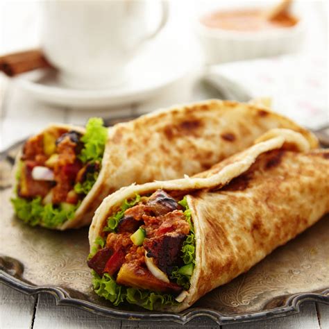 Roti Paratha Chicken Wrap - QL Kitchen