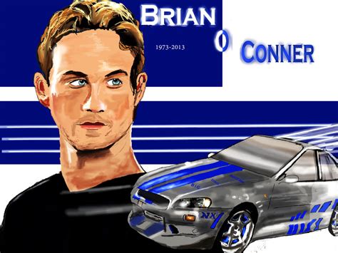 Brian O conner (Paul Walker) by godson10 on DeviantArt