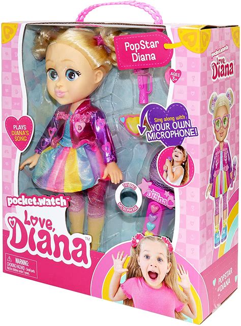 Love Diana Doll Sing Along 13 Inch Battery Operated-79867-ATL - Toys 4 You