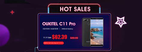 Consigue lo mejor de Oukitel en el 11-11 de AliExpress