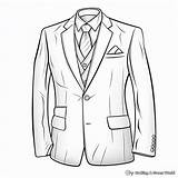 Suit Coloring Pages  Free & Printable sketch template