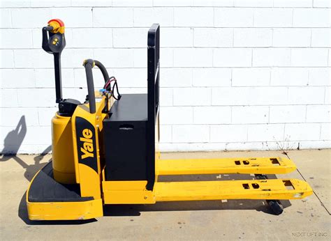 YALE MPE060 6000 LB ELECTRIC PALLET JACK WALKIE END RIDER RIDE ON PALLETJACK | eBay