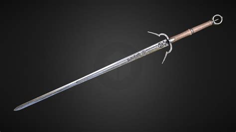 Zireael (Ciri's sword) - Download Free 3D model by Aren Boada (@aren ...