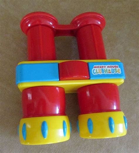 Mickey Mouse Clubhouse Talking Binoculars Mouskatools Red tool Disney working | Mickey mouse ...