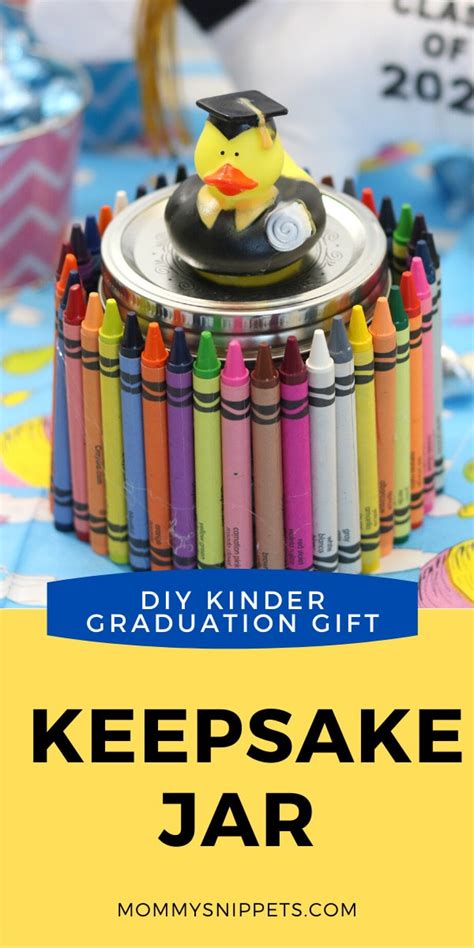 One of the Easiest Kindergarten Graduation Gifts You Can Make!