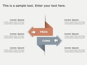 Pros and Cons Templates | Pros and Cons PowerPoint | SlideUpLift - 1