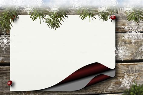 Bulletin Board Holly Paper Background Christmas – Clean Public Domain