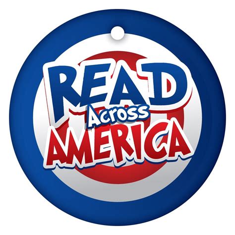 Stock 2" Circle Tags - Read Across America | Reading incentives, America idea, Brag tags