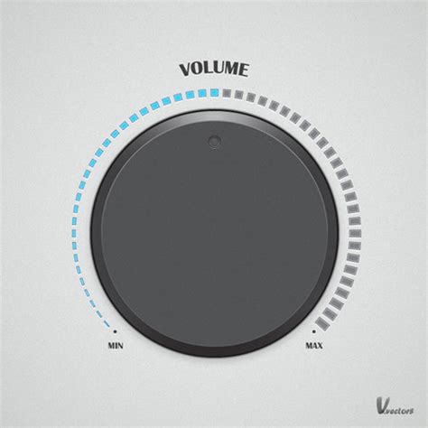 Get My Files: Tutorial : Modern Volume Dial with Illustrator