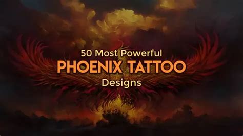 50 Most Powerful Phoenix Tattoo Designs of 2023 (+ Symbolism ...