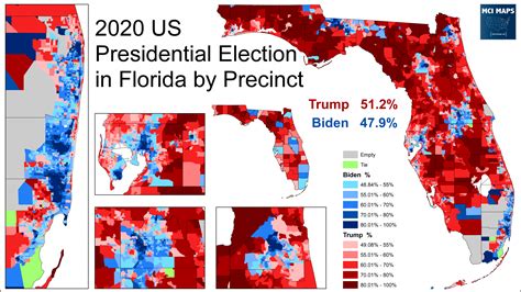 2000 Presidential Election Florida Map - Map