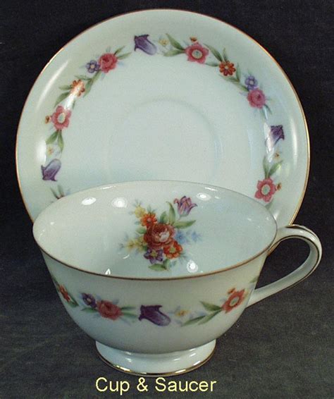 Service for Eight - Occupied Japan, Sango China 6pc Place Setting for from ogees on Ruby Lane