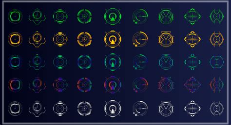 2D Crosshairs Pack：2Dアセット - UE マーケットプレイス