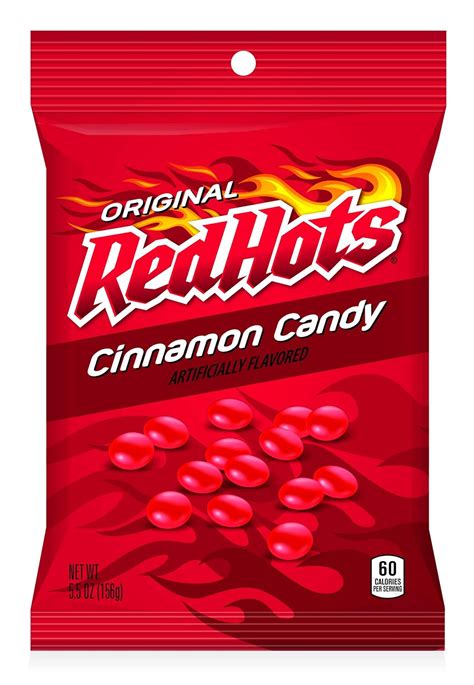 Amazon.com : RedHots Original Cinnamon Hard Candy, 5.50 oz : Grocery ...