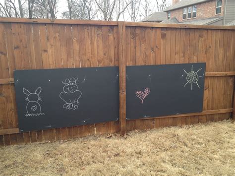 Outdoor chalkboard! | Outdoor chalkboard, Outdoor, Outdoor decor