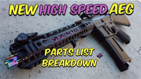 New Custom High Speed AEG Build - Lets Talk Airsoft (The Airsoft Life #43) - YouTube