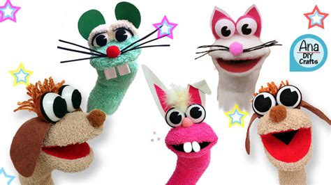 Animal sock puppets – Ana|Diy Crafts