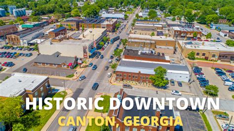 Historic Downtown Canton Georgia