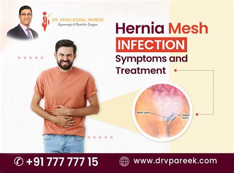 Hernia mesh infection Symptoms and Treatment