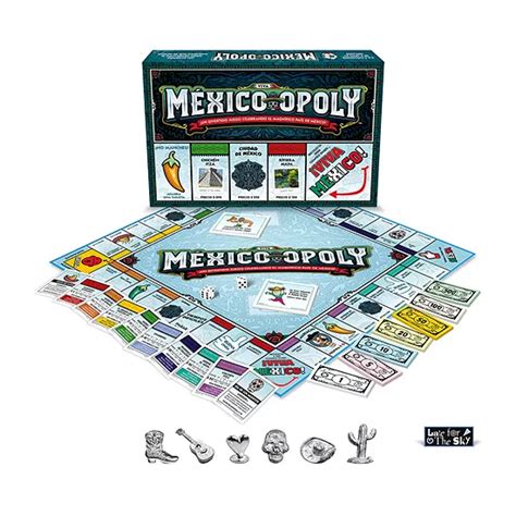 Late For The Sky Mexico-Opoly: Spanish Board Game Board Game - JCPenney