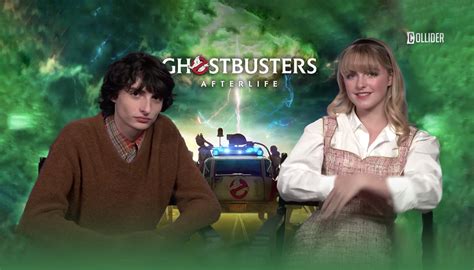 Finn Wolfhard Mckenna Grace interview | 'Ghostbusters: Afterlife ...