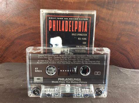 PHILADELPHIA MOVIE SOUNDTRACK Music From The Motion | Etsy