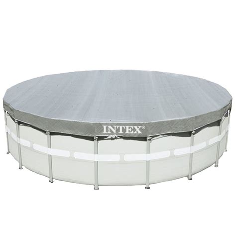 Intex Round Deluxe Pool Cover 18' | Splash Super Center