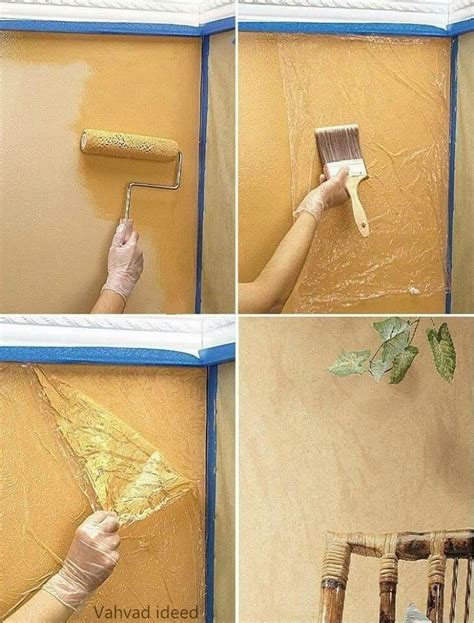 Effets peinture | Wall painting techniques, Faux painting, Tuscan ...