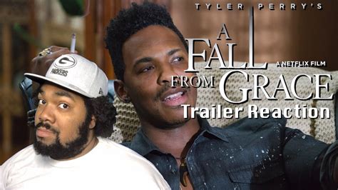 Tyler Perry's A Fall From Grace Trailer Reaction - YouTube