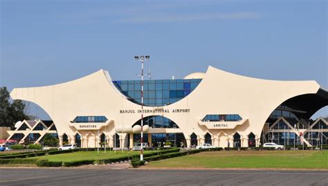 Afrika — Banjul International Airport in Banjul, Gambia