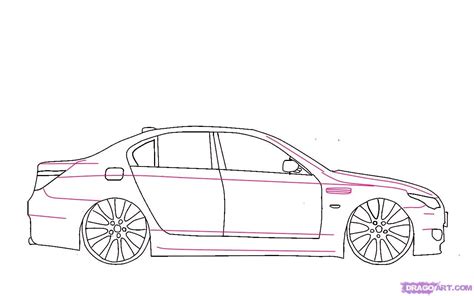 How To Draw Bmw Car Step By Step at Drawing Tutorials