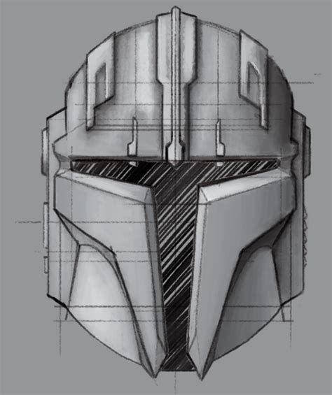 Mandalorian Helmet Concept by JoeSubbi on Newgrounds