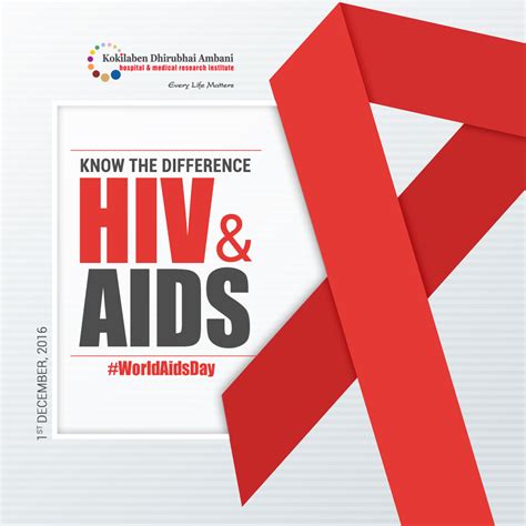 Know the difference between HIV & AIDS - Health Tips from Kokilaben ...