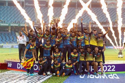 Asia Cup 2022: The victorious Sri Lankan cricket team will celebrate ...