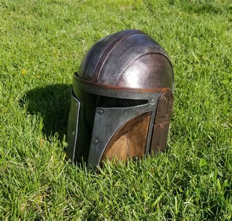 Mandalorian Inspired Helmet - Mabuhay Leather Craft