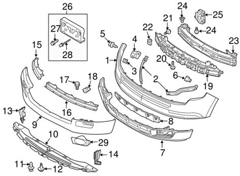 OEM 2010 Ford Edge Bumper & Components - Front Parts - BlueSpringsFordParts.com