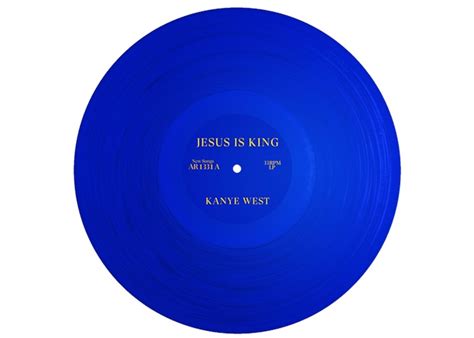 Kanye West Jesus Is King Vinyl Blue