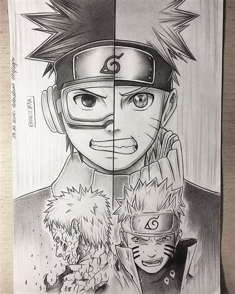 Personagens do Naruto por Arteyata | Arte - Tropa Dercy