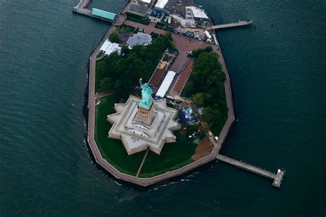 Premium Photo | Aerial drone view of new york city