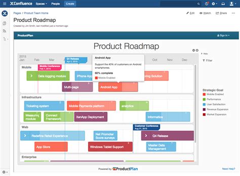 Integrate Your Roadmap into Confluence