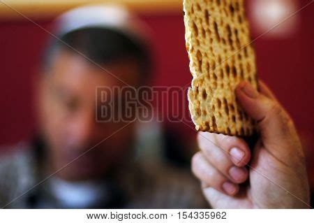 Man Blessing On Matzah Image & Photo (Free Trial) | Bigstock