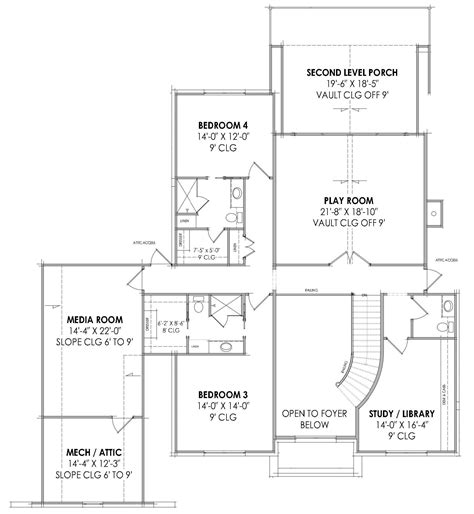 Two Story Luxury Transitional European Style House Plan 4975 - Plan 4975