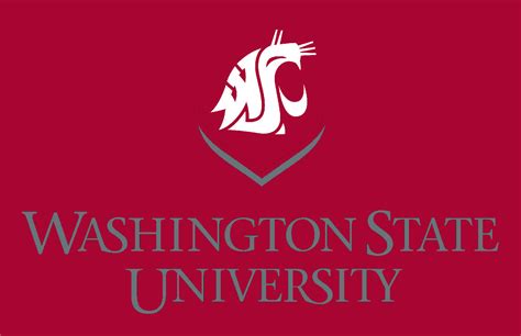 Download Iconic Washington State University Logo on a Red Background ...